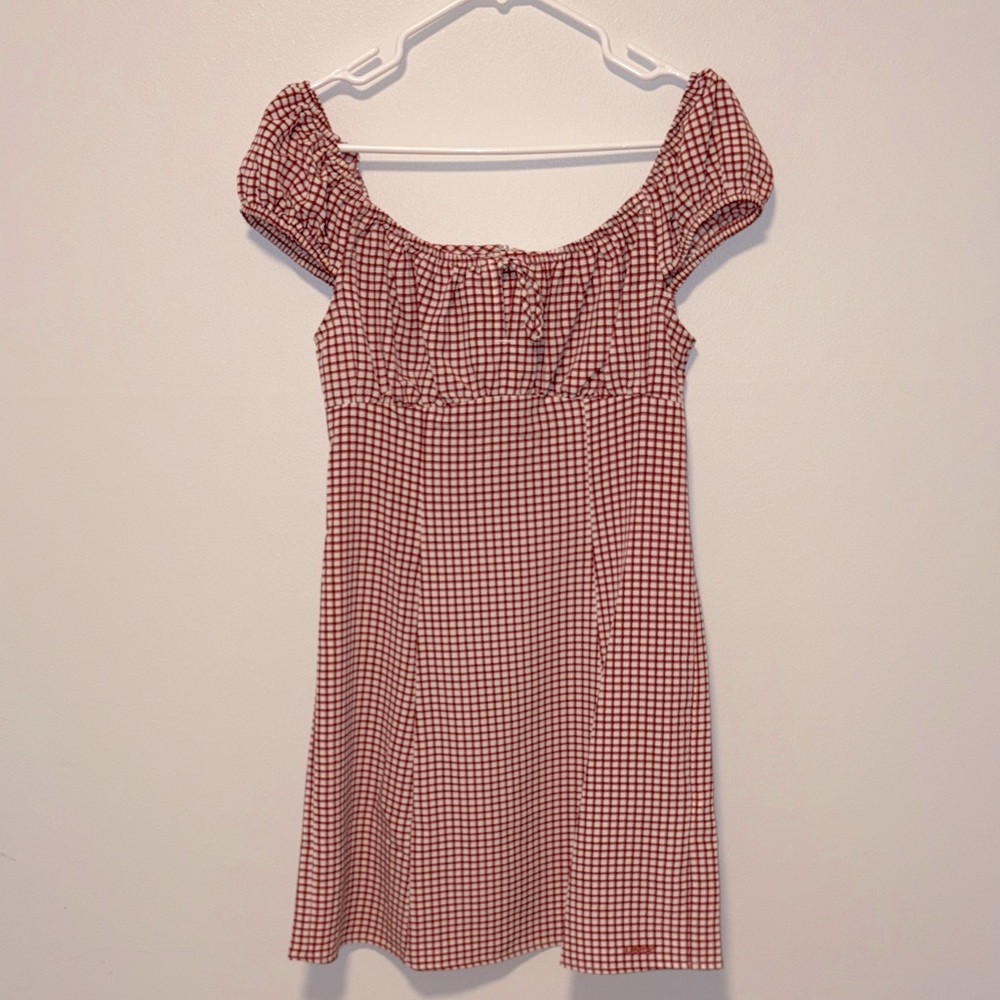 Levi’s gingham mini dress